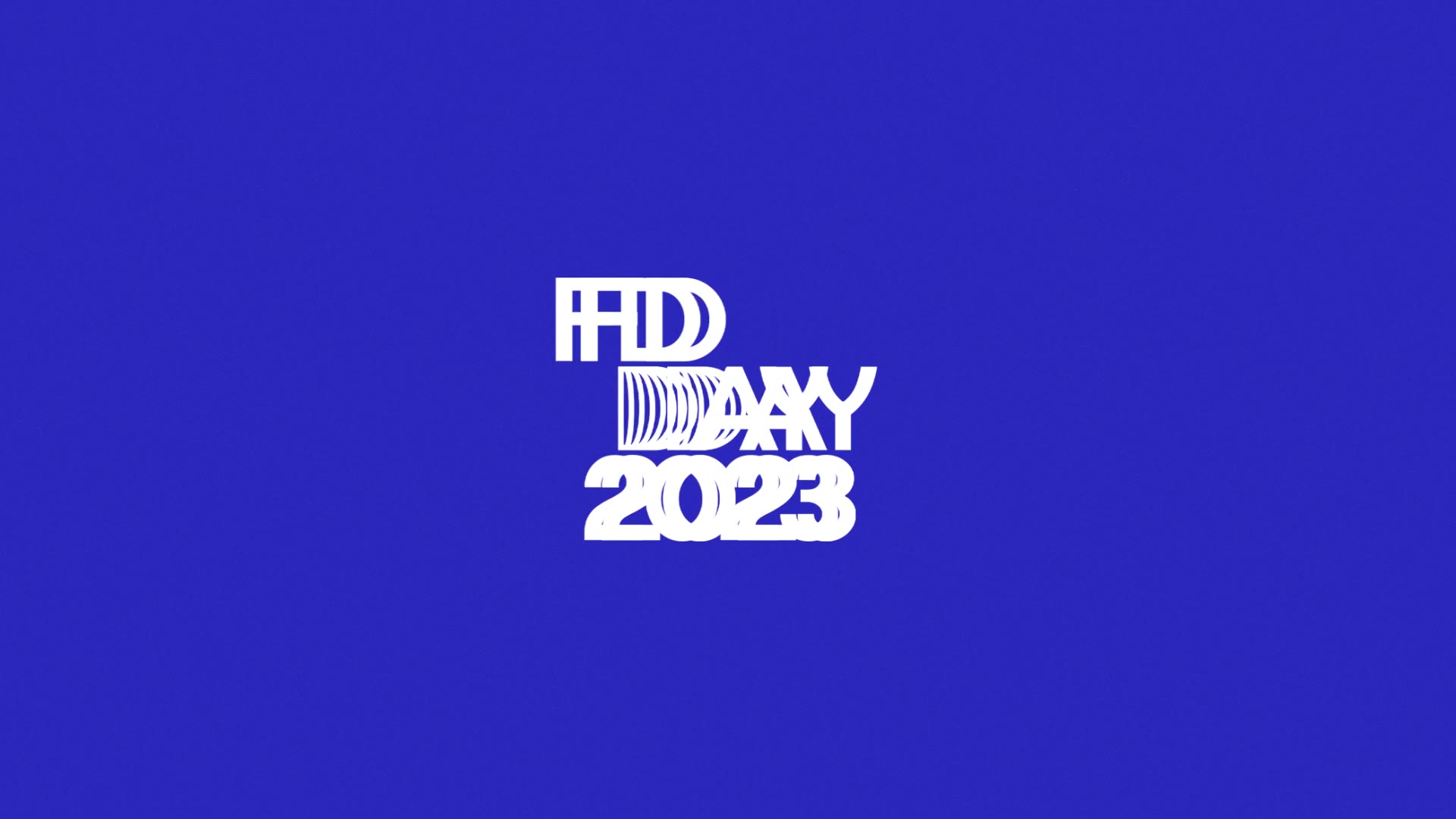 FDDAY 2023 logo by Antoine Peltier