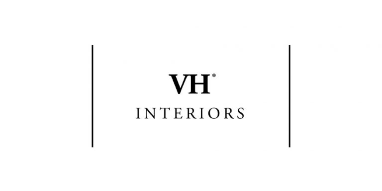 vh interiors™ logo by pizelato™